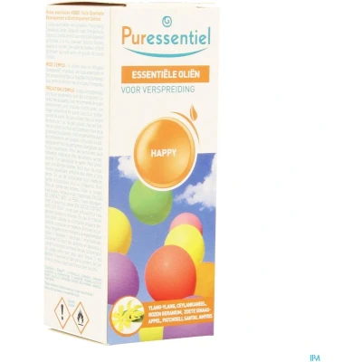 Afbeelding van Puressentiel Essential Oils For Diffusion Happy 30ml