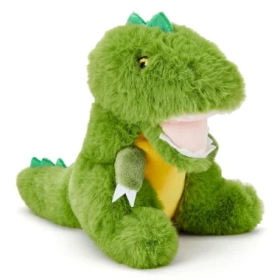 Afbeelding van Zappi Co T Rex Dinosaurus, 18 cm, realistisch en zacht pluche dier uit de prehistorie, authentiek realistisch, ideaal voor spelletjes dinosaurusliefhebbers, gepresenteerd op TikTok (18 cm lang)
