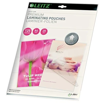 Afbeelding van Lamineerhoes Leitz iLAM A4 2x125micron 25stuks