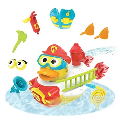 Afbeelding van Yookidoo Badspeelset Jet Duck Firefighter 17 delig