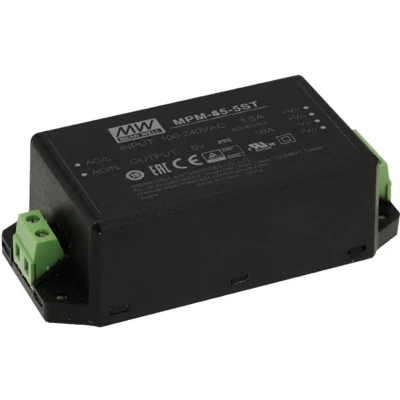 Afbeelding van Mean Well MPM 65 24ST Schakelnetvoeding 2.71 A W 24 V/DC 1 stuk(s)