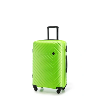 Afbeelding van Wittchen Medium Suitcase FROM ABS Trolley, Dames, Maat: One Size, Green