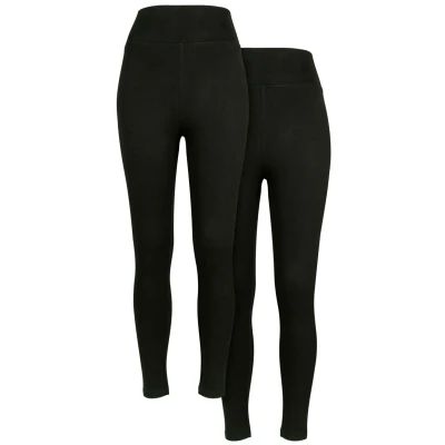 Afbeelding van Urban Classics 2PACK Legging, Dames, Maat: XXL, black
