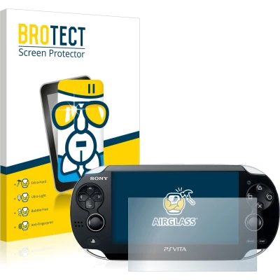 Afbeelding van BROTECT AirGlass kogelwerende glasfolie (PS Vita), Andere spelaccessoires, Transparant