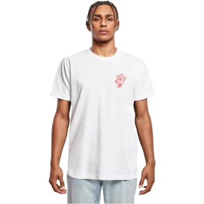 Afbeelding van Mister Tee Negroni Please Tshirt print, Heren, Maat: 5XL, White