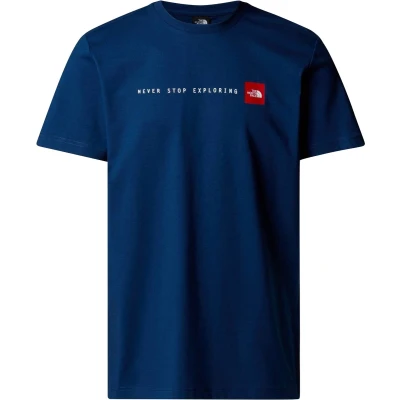 Afbeelding van The North Face Never STOP Tshirt print, Heren, Maat: XL, Estate blue