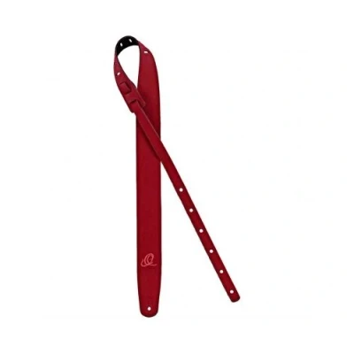 Image de Ortéga OSVG RD Sangle Guitare Vegan Rouge