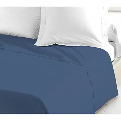 Afbeelding van Home Linge Passion Bedlaken, 180 x 290 cm, intens blauw