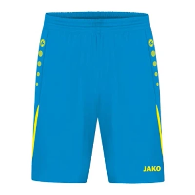 Afbeelding van JAKO Short Challenge blauw/fluogeel