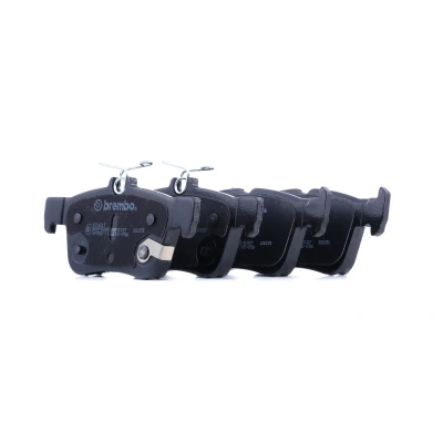 Afbeelding van BREMBO P 24 217 Remblokkenset Met akoestische slijtagewaarschuwing Zonder toebehoren FORD: Focus Mk4 Saloon, Mondeo 5 Limousine,
