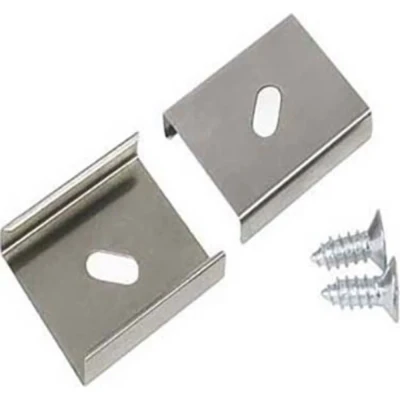 Afbeelding van Brumberg 80451315 53003000 Bevestigings set Aluminium (l x b h) 22 19 4 mm 1 stuk(s)