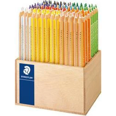 Afbeelding van STAEDTLER Noris jumbo driehoekig kleurpotlood, 112 delig display