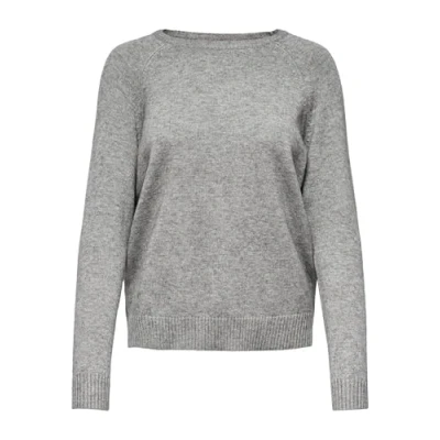 Image de Only Femme Pull Onllesly Kings L/S Pullover Knt Noos, Medium Grey Mélange, XL