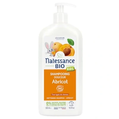 Afbeelding van Natessance Kids Organic Apricot Ultra Mild Shampoo 500 ml