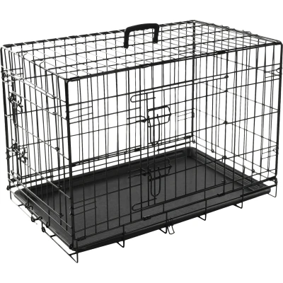 Afbeelding van Hondenbench Keo Zwart M 77 x 47 54 cm
