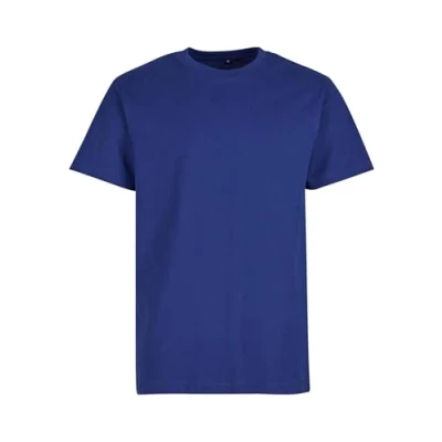 Image de Build Your Brand T shirt basique à col rond en coton pour homme Coupe droite Tailles XS 5XL, bleu clair, XL