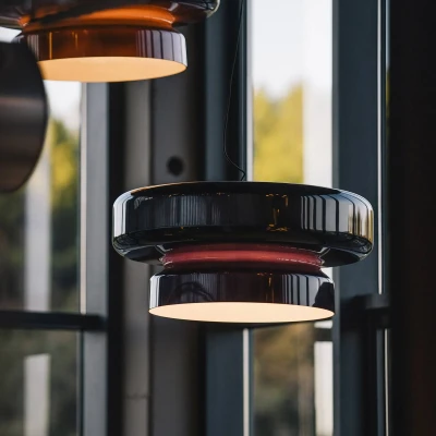 Afbeelding van Marset Bohemia hanglamp Ø84 retrofit violet