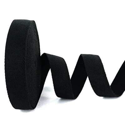 Image de Trimit 10 m Rouleau de 30 mm Sangle en Coton Noir