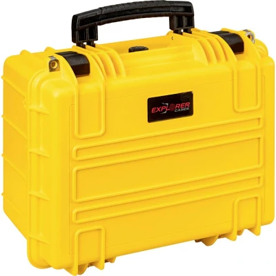 Afbeelding van Explorer Cases Outdoor koffer 3823HL.Y yellow with pick &amp; pluck foam (b x h d) 38 27 23 cm Geel