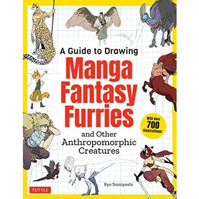 Afbeelding van A Guide to Drawing Manga Fantasy Furries