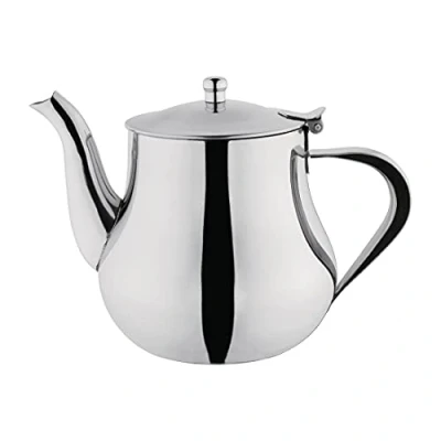 Image de Théière inox miroir marocaine 1 L Olympia Acier inoxydable1