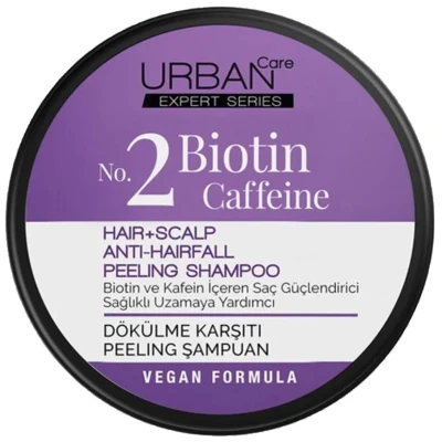 Afbeelding van Urban Care Expert Biotin &amp; Caffein Sea Salt Peeling Shampoo 200ml