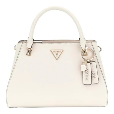 Afbeelding van GUESS Handtas Schoudertas Noelle Luxury Satchel Bone Crème