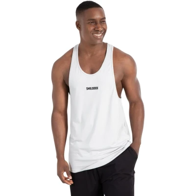 Afbeelding van Smilodox Stringer LENO Top, Heren, Maat: Small, Grau