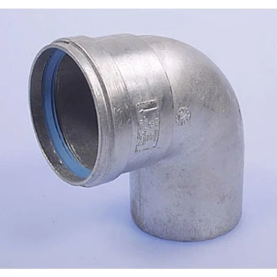 Afbeelding van Burgerhout dikwandig aluminium bocht 100 mm x 90