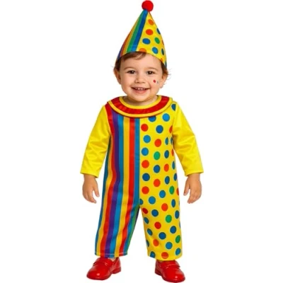 Afbeelding van Fiestas Guirca Jumpsuit Clown 12 18 maanden