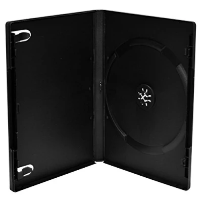 Afbeelding van MediaRange DVD Videobox Machine Packaging Quality 1 Disc 14mm Zwart 50 Stuks