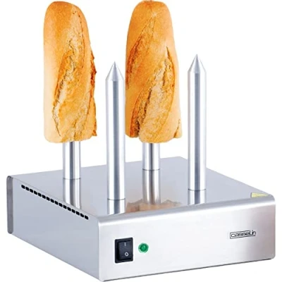 Afbeelding van Broodverwarmer Casselin, 4 staven, RVS, 26x30x29(h)cm, 230V/110W