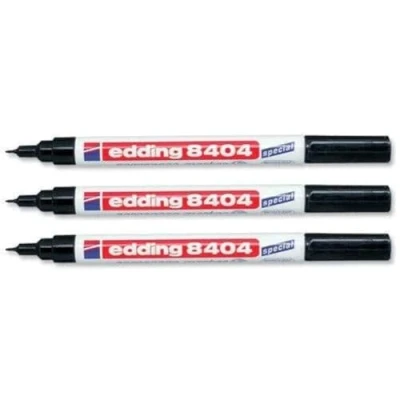 Afbeelding van 3 x EDDING LUCHTPATIALE MARKER 8404 GARDEN PERMANENTE MARKERS ZWART