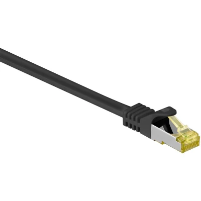 Afbeelding van Cat7 50M Oranje SSTP/PiMF halogeenvrij patchkabel Netwerkkabel Computerkabel Kabel