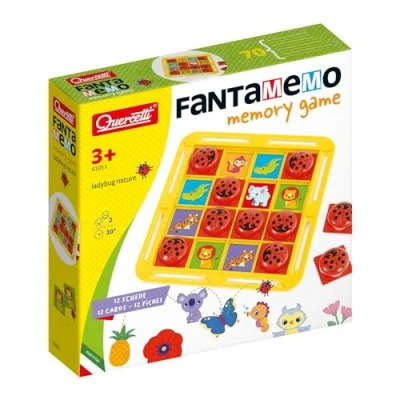 Afbeelding van Quercetti Fantamemo Spel Lieveheerstbeestje