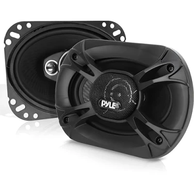 Image de Haut Parleurs Voiture Pyle 500 W 4 voies Noir