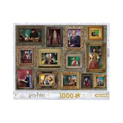 Afbeelding van AQUARIUS Harry Potter Witches &amp; Wizards puzzel van 1000 stukjes (puzzel stukjes), verblindingsvrij, nauwkeurige pasvorm, officieel gelicentieerd product en verzamelobjecten,