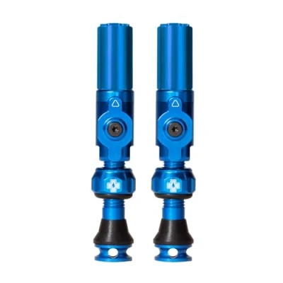 Afbeelding van Muc Off Big Bore Hybrid Tubeless Kleppen Blauw 30 mm