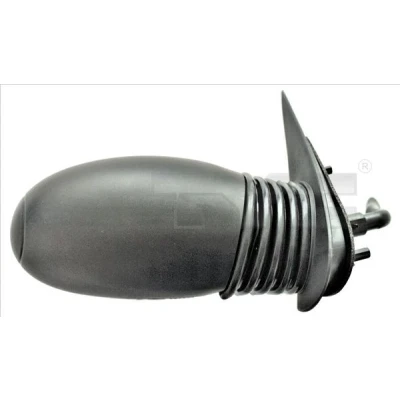 Afbeelding van Buitenspiegel Tyc 309 0028 Links Zwart Instellen: stangen, Bol vormig FIAT: Seicento / 600 Hatchback