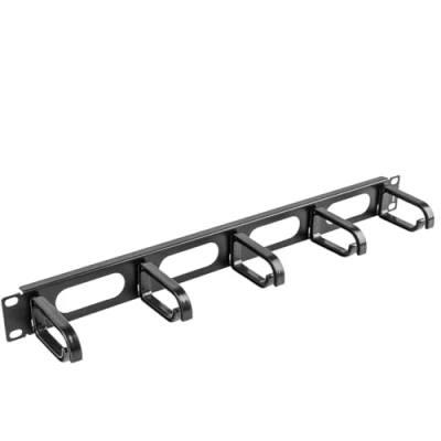Afbeelding van LANBERG KABELORGANIZER 19&quot; (1U, TYPE B, ZWART) AK 1205 B