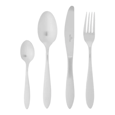 Afbeelding van Villeroy &amp; Boch Arthur Brushed Bestekset 24 delig Roestvrijstaal