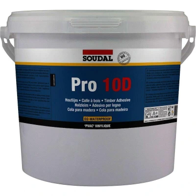 Afbeelding van SOUDAL PRO 10D houtlijm wit (5 kg) 108898
