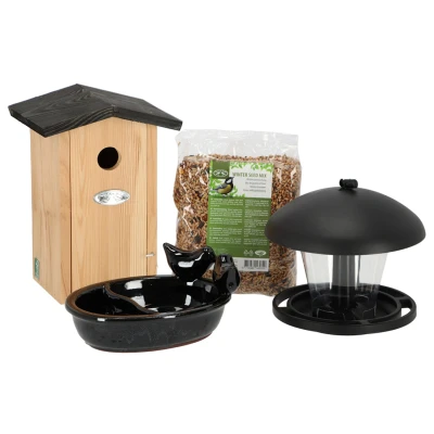 Afbeelding van Best For Birds Compleet Tuinvogelpakket Nestkast Multi Color per stuk