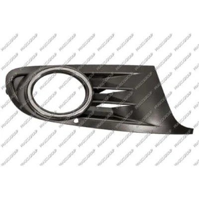 Afbeelding van PRASCO VG0382133 Bumper Grill met gat(en) voor mistlampen Rechts VOLKSWAGEN: GOLF 6