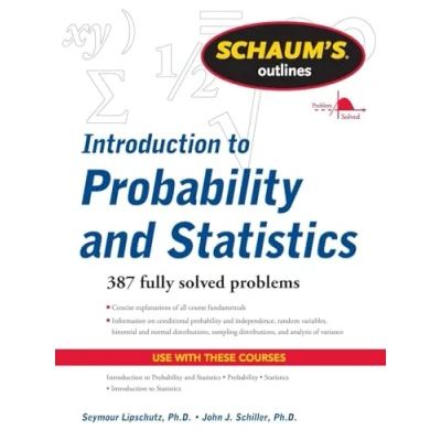 Afbeelding van Schaums Outline Of Introduction To Probability And Statistic