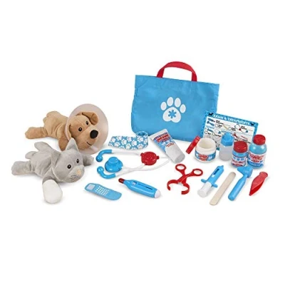 Image de Playset Melissa &amp; Doug Ensemble de jeu pour animaux compagnie Examiner et traiter