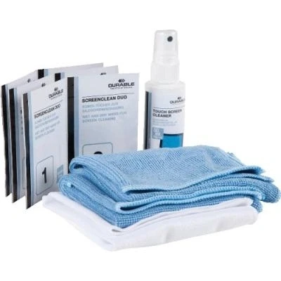 Image de Durable spray nettoyant pour écran avec chiffon 200 ml