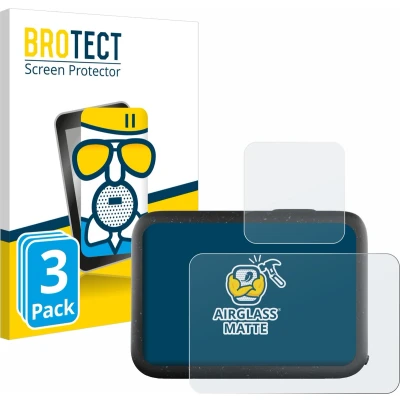 Afbeelding van BROTECT Screenprotector voor GoPro Hero 12 Black Folie Beschermfolie Beschermglas matte (3 Stuks)