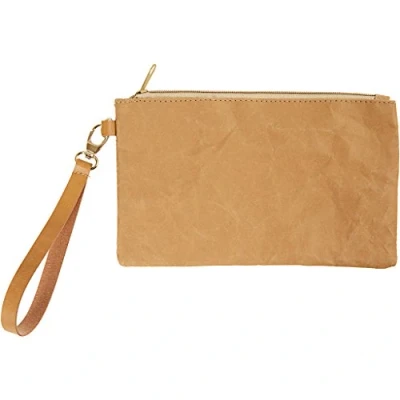 Afbeelding van Faux Leather Tasje Bruin, 21x18cm