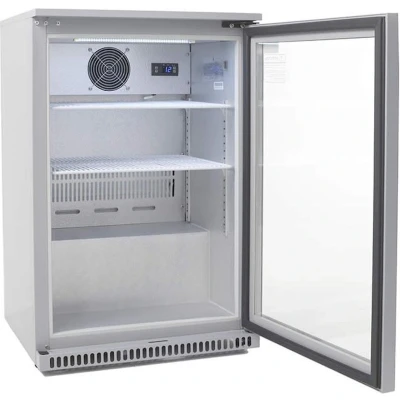 Afbeelding van Barkoeler OUTDOOR RVS 1 klapdeur 114L (H)84x(B)56x(D)50